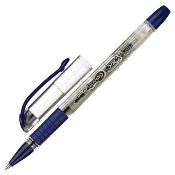 Изображение Ручка гелевая с грипом BIC "Gelocity Stic", СИНЯЯ, узел 0,5 мм, линия письма 0,29 мм, CEL1010265