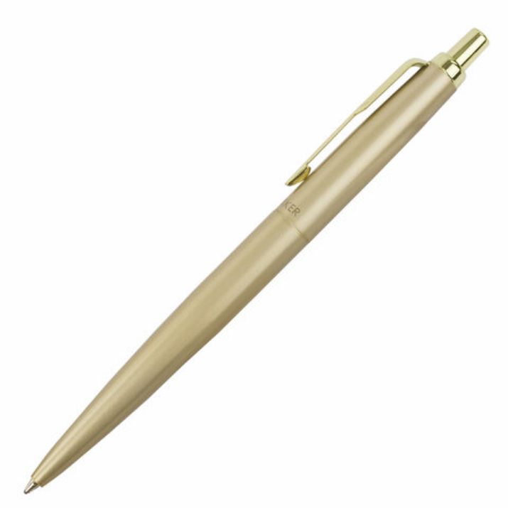 Изображение Ручка шариковая PARKER "Jotter XL Monochrome Gold GT", корпус золотой, нержавеющая сталь, синяя,2122754