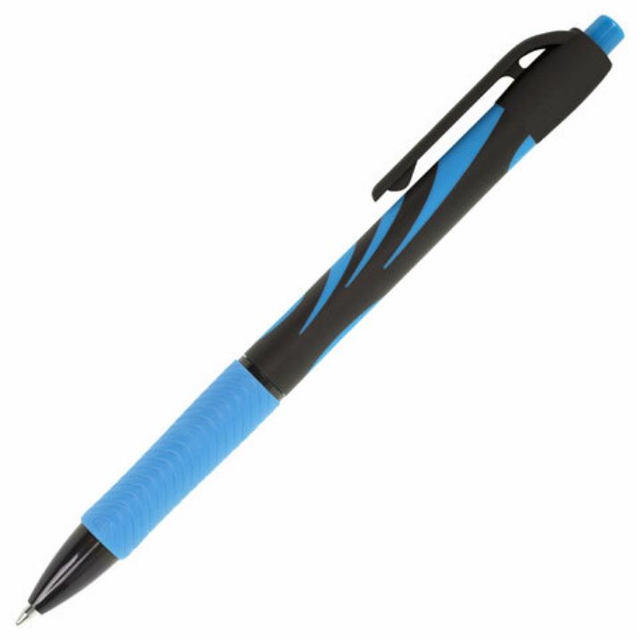 Изображение Ручка шариковая автоматическая BRAUBERG ULTRA-RT, СИНЯЯ, 0,7 мм, линия 0,35 мм, 143935