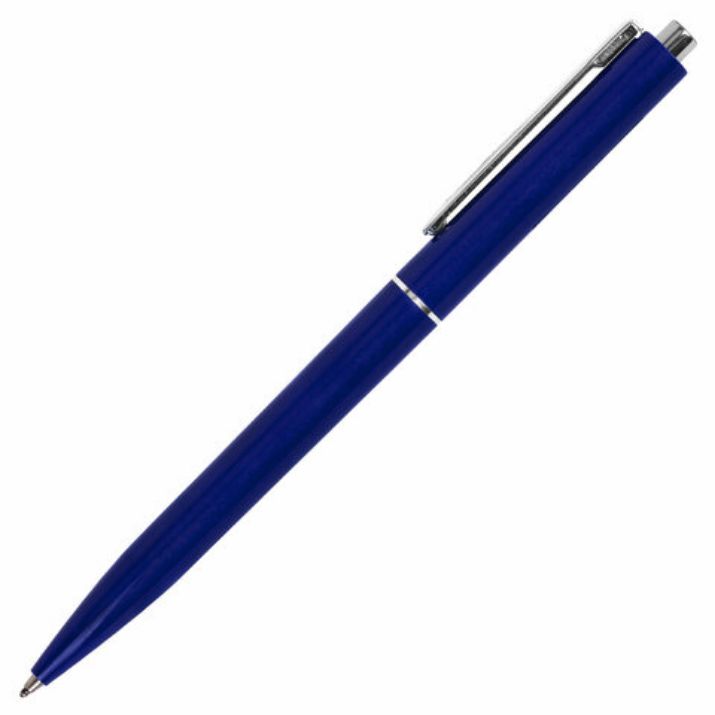 Изображение Ручка шариковая автоматическая BRAUBERG X17 BLUE, СИНЯЯ, корпус синий, стандартный узел 0,7 мм, линия письма 0,5 мм, 144157