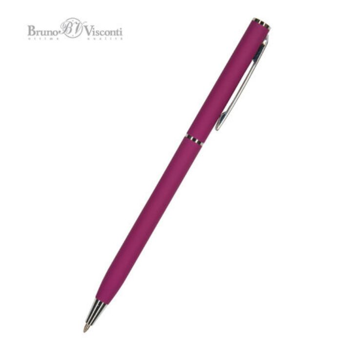Изображение Ручка шариковая BRUNO VISCONTI "Palermo", бордовый металлический корпус, 0,7 мм, синяя, 20-0250/04