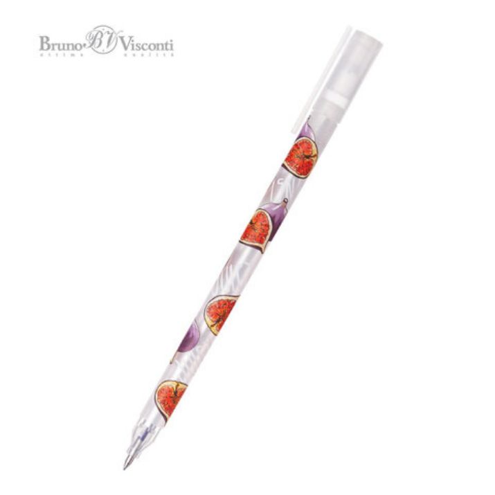 Изображение Ручка гелевая BRUNO VISCONTI "UniWrite", СИНЯЯ, "Fresh&fruity. Инжир", линия 0,4 мм, 20-0305/02