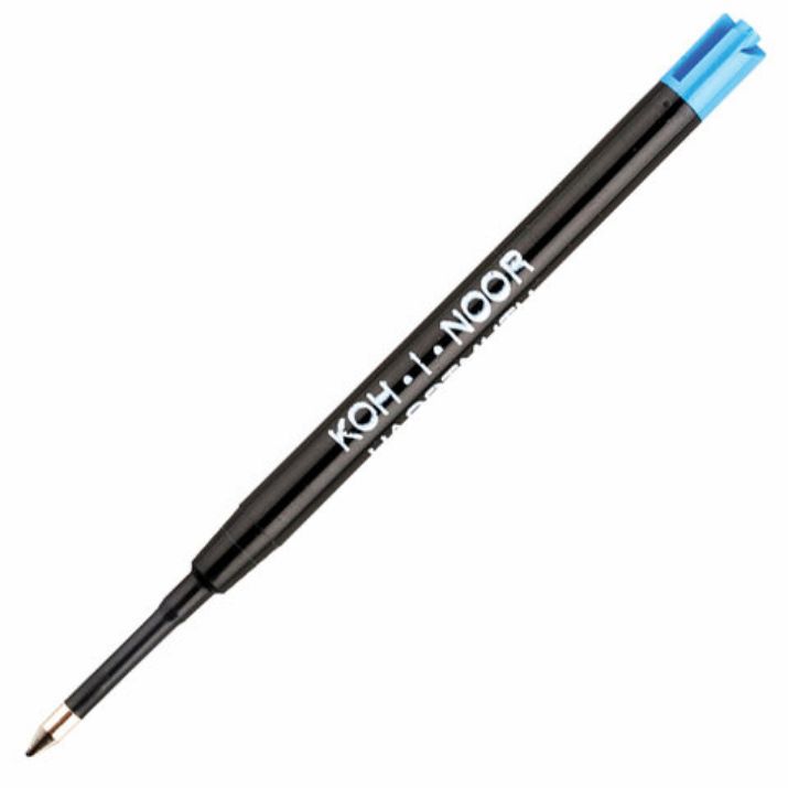 Изображение Стержень шариковый тип PARKER, KOH-I-NOOR, СИНИЙ, пластиковый, 98 мм, линия 0,8 мм, 4441E01002KS