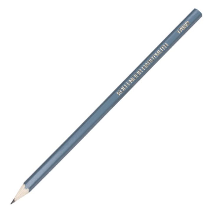 Изображение Карандаш чернографитный KOH-I-NOOR, 1 шт., "Alpha", HB, корпус серый, заточенный, 1703/2, 1703002020KSRU