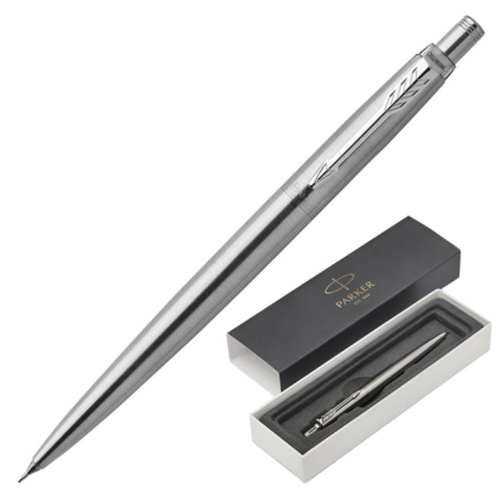 Изображение Карандаш механический 0,5 мм, PARKER "Jotter Essential CT", металлический корпус, серебристый, 1953381