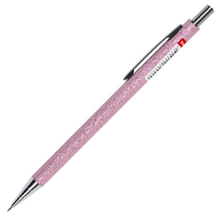 Изображение Карандаш механический 0,5 мм, HB, BRAUBERG "ROSE PINK", металлический корпус, 181979