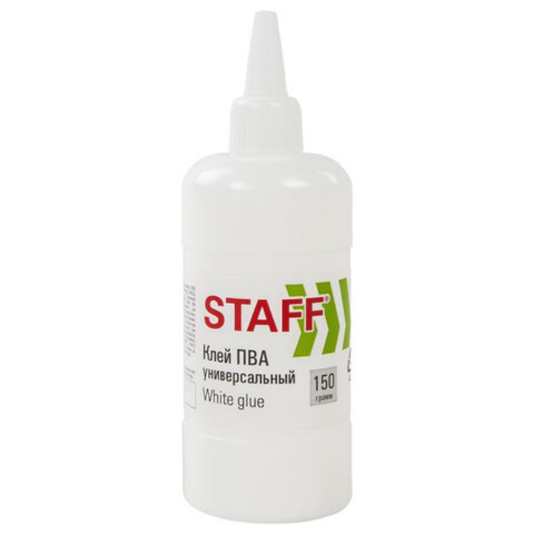 Изображение Клей ПВА STAFF евро, 150 г, 221207