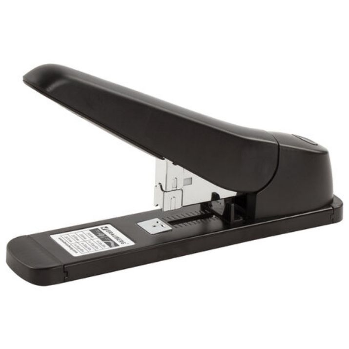 Изображение Степлер МОЩНЫЙ №24/6-23/13 BRAUBERG "Heavy duty MX", до 80 листов, черный, 222563