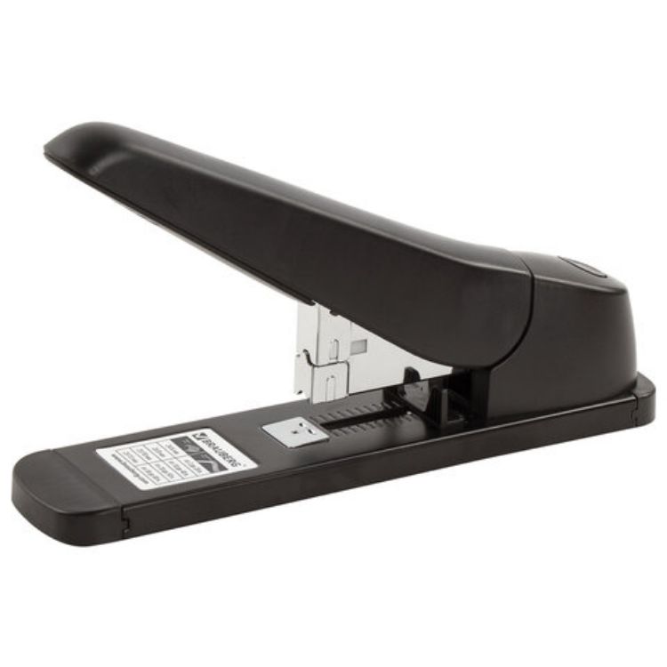 Изображение Степлер МОЩНЫЙ №24/6-23/13 BRAUBERG "Heavy duty MX", до 80 листов, черный, 222563