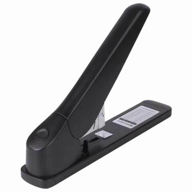 Изображение Степлер МОЩНЫЙ №24/6-23/24 BRAUBERG "Heavy duty MX", до 200 листов, черный, 222564