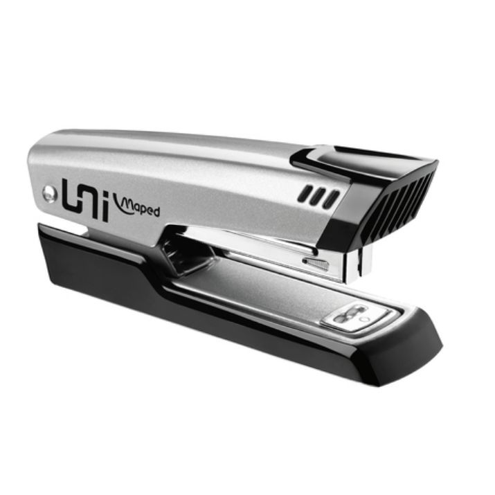 Изображение Степлер №24/6, 26/6 металлический MAPED "Universal Metal" + 400 скоб, до 25 листов, серый, 539200, 039200