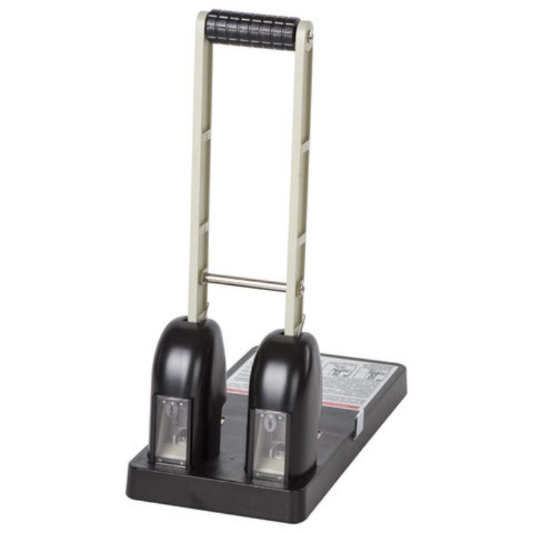 Изображение Дырокол металлический МОЩНЫЙ BRAUBERG "Heavy duty", до 150 л., черный, 226870