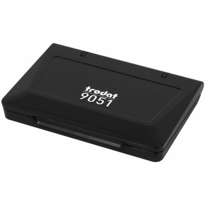 Изображение Штемпельная подушка TRODAT 9051 90х50 мм, ЧЕРНАЯ, 191020