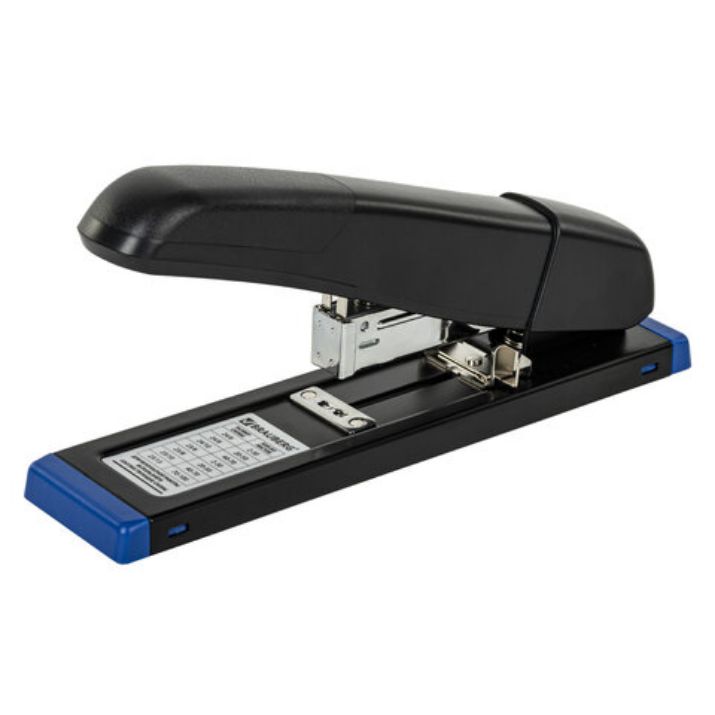 Изображение Степлер МОЩНЫЙ до 100 листов BRAUBERG "Heavy Duty Extra", скобы № 24/6-23/13, 270552