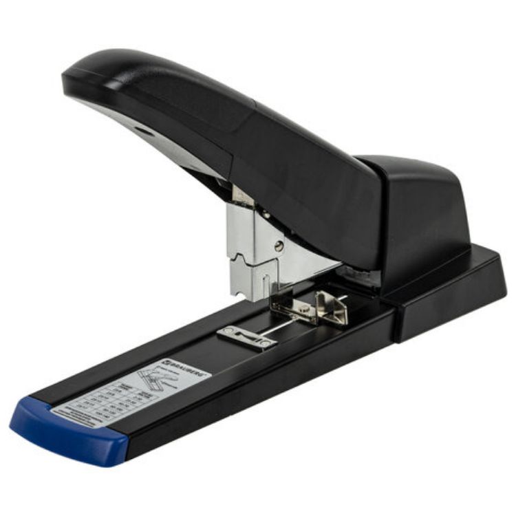 Изображение Степлер МОЩНЫЙ до 140 листов BRAUBERG "Heavy Duty Extra", скобы № 24/6-23/17, 270553
