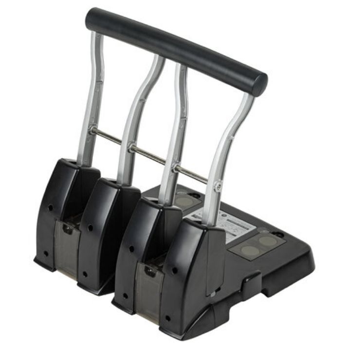 Изображение Дырокол на 4 отверстия металлический МОЩНЫЙ BRAUBERG "Heavy Duty Extra", до 150 л., 270555