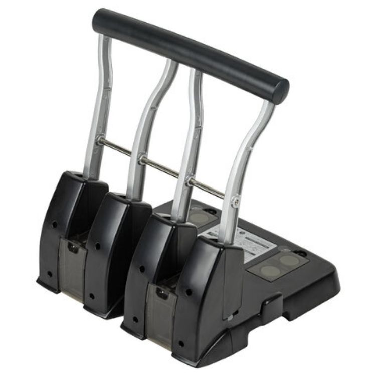 Изображение Дырокол на 4 отверстия металлический МОЩНЫЙ BRAUBERG "Heavy Duty Extra", до 150 л., 270555