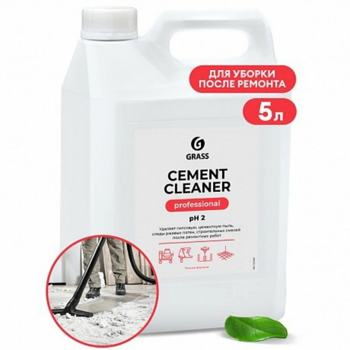 Изображение Средство моющее после ремонта "CEMENT CLEANER", 5.5 кг (125305)