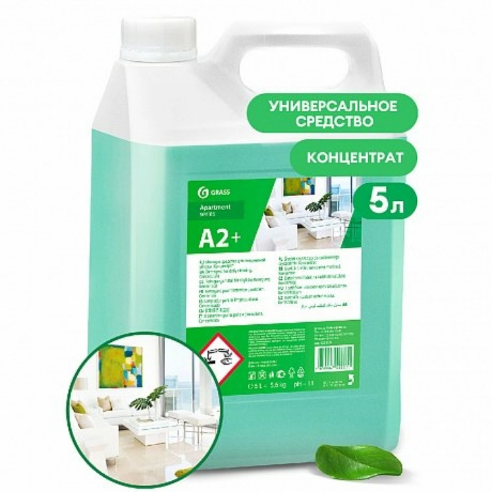 Изображение Средство моющее для ежедневной уборки "Apartment Series А2+", 5.6 кг, концентрат (125369)