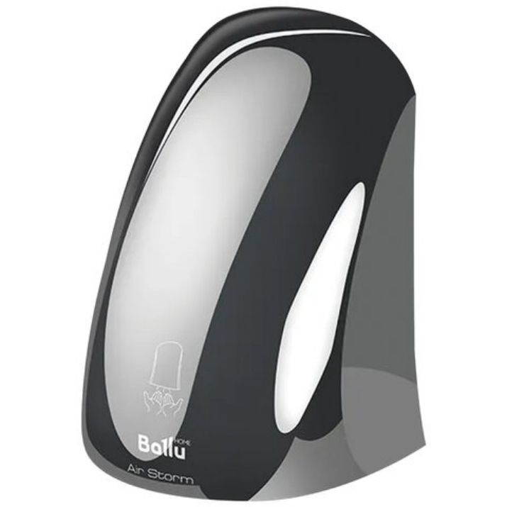 Изображение Сушилка для рук BALLU BAHD-1000AS Chrome, 1000 Вт, пластик, хром