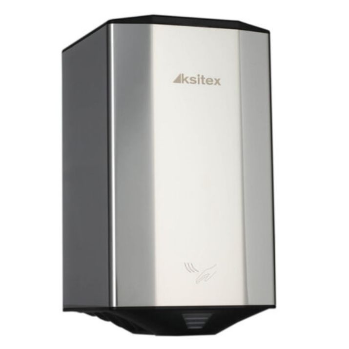 Изображение Сушилка для рук KSITEX M-2807AC Jet, 1150 Вт, нержавеющая сталь, серебро