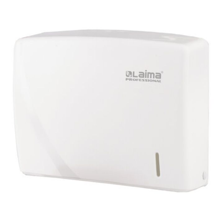 Изображение Диспенсер для полотенец LAIMA PROFESSIONAL ORIGINAL (Система H2), Z-сложения, белый, ABS-пластик, 605759