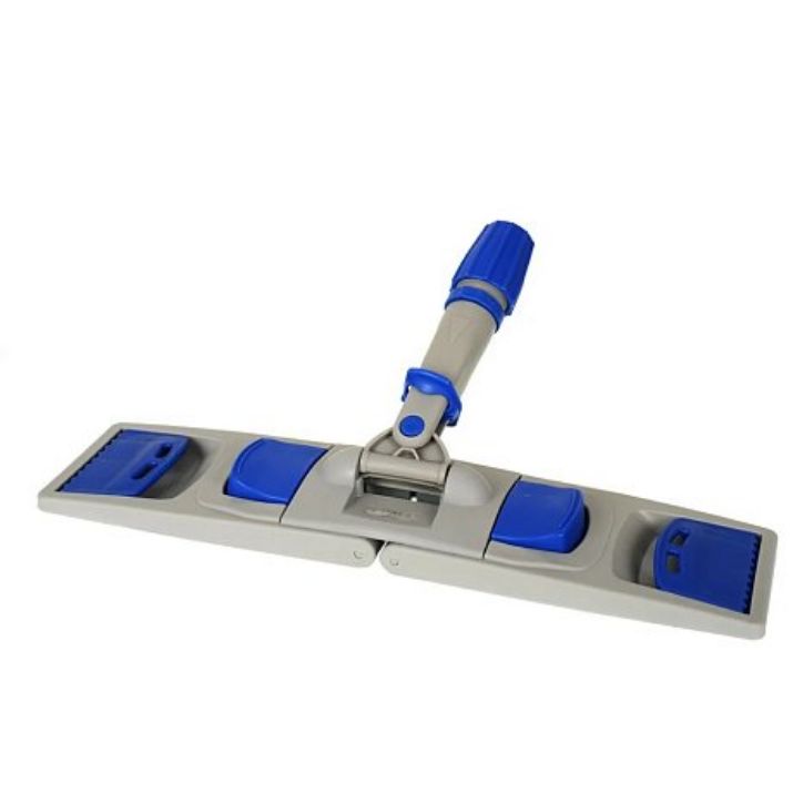 Изображение Держатель для мопов, 50см с зажимами, синий